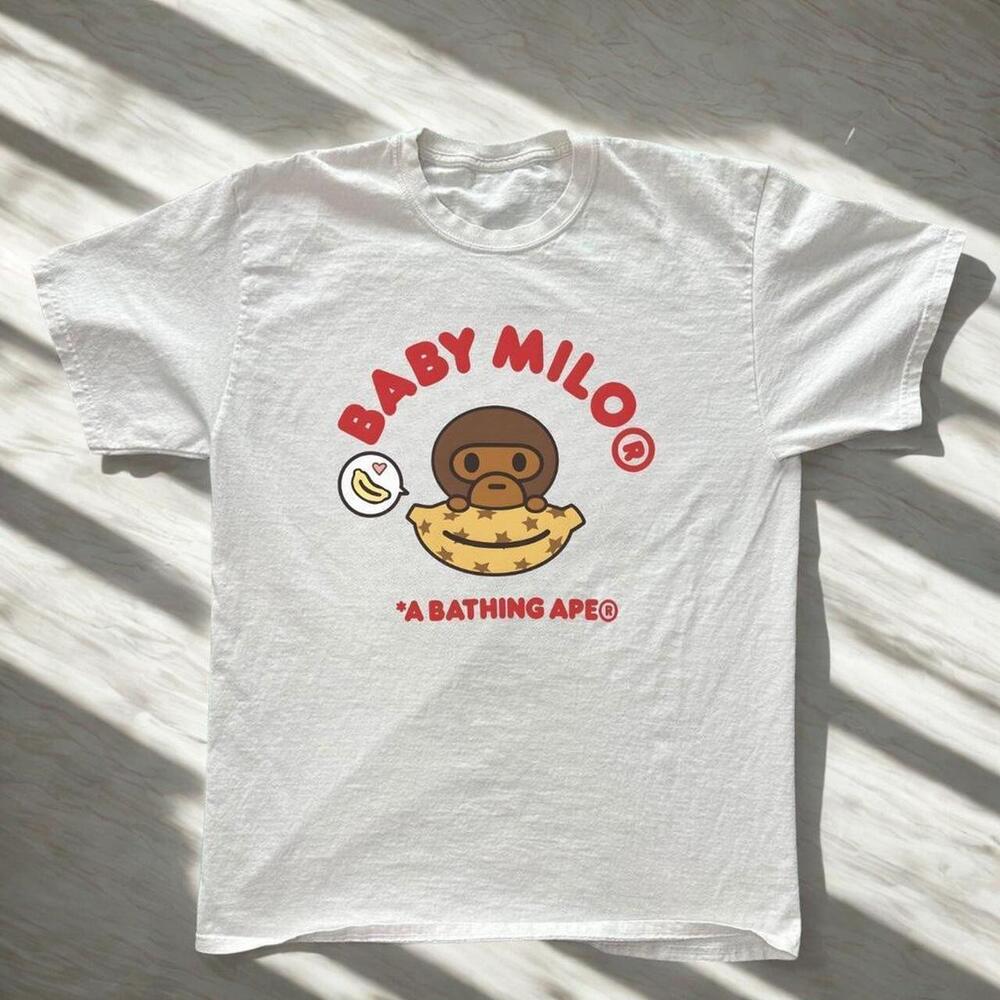 White Baby Milo A Bathing Ape T-Shirt